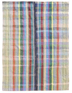 Patchwork Kilim 344 X 197 flerfarge