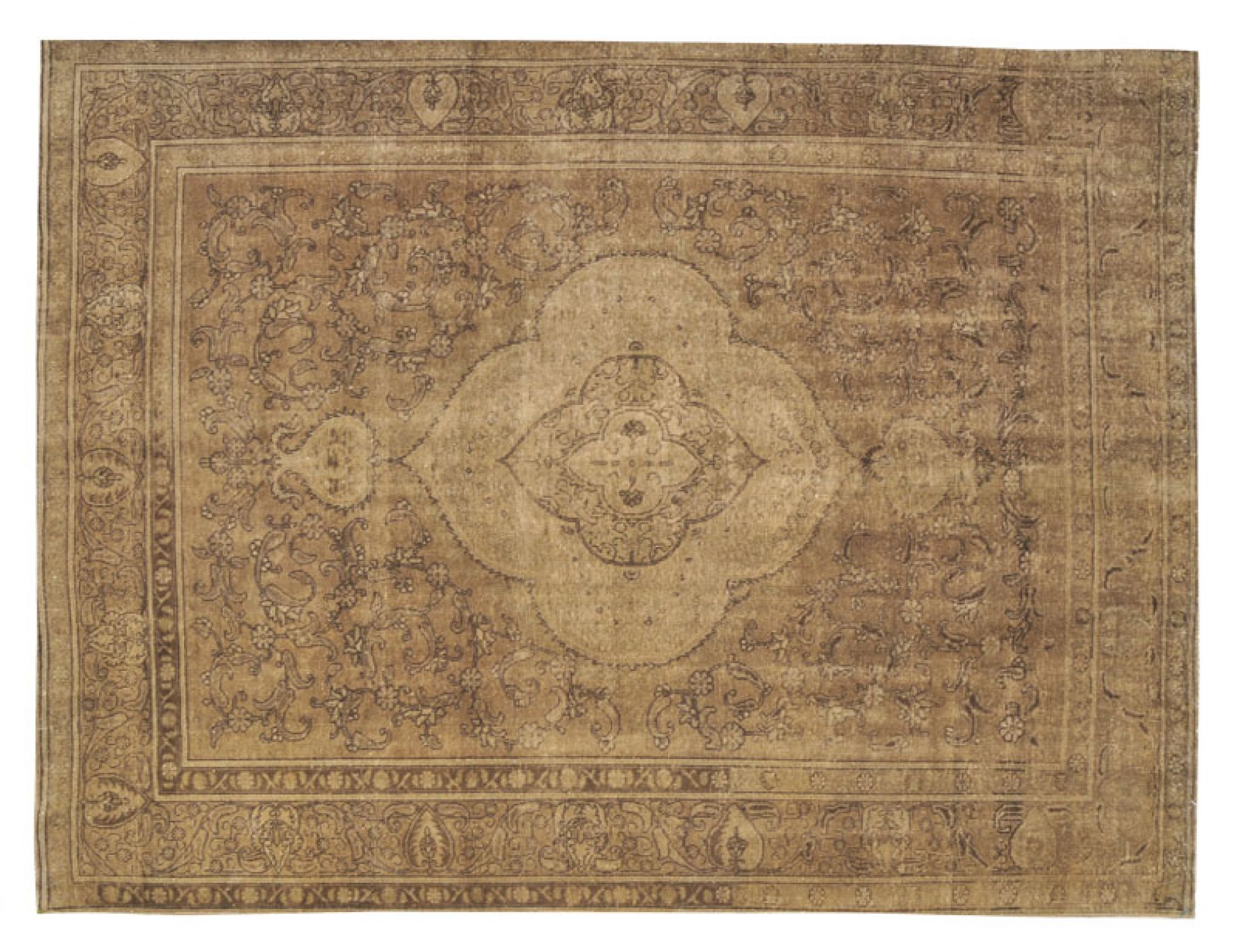 Vintage Tæppe  brun <br/>375 x 295 cm