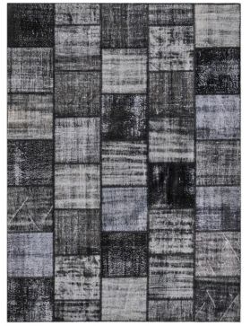 Patchwork Carpet 296 X 199 black
