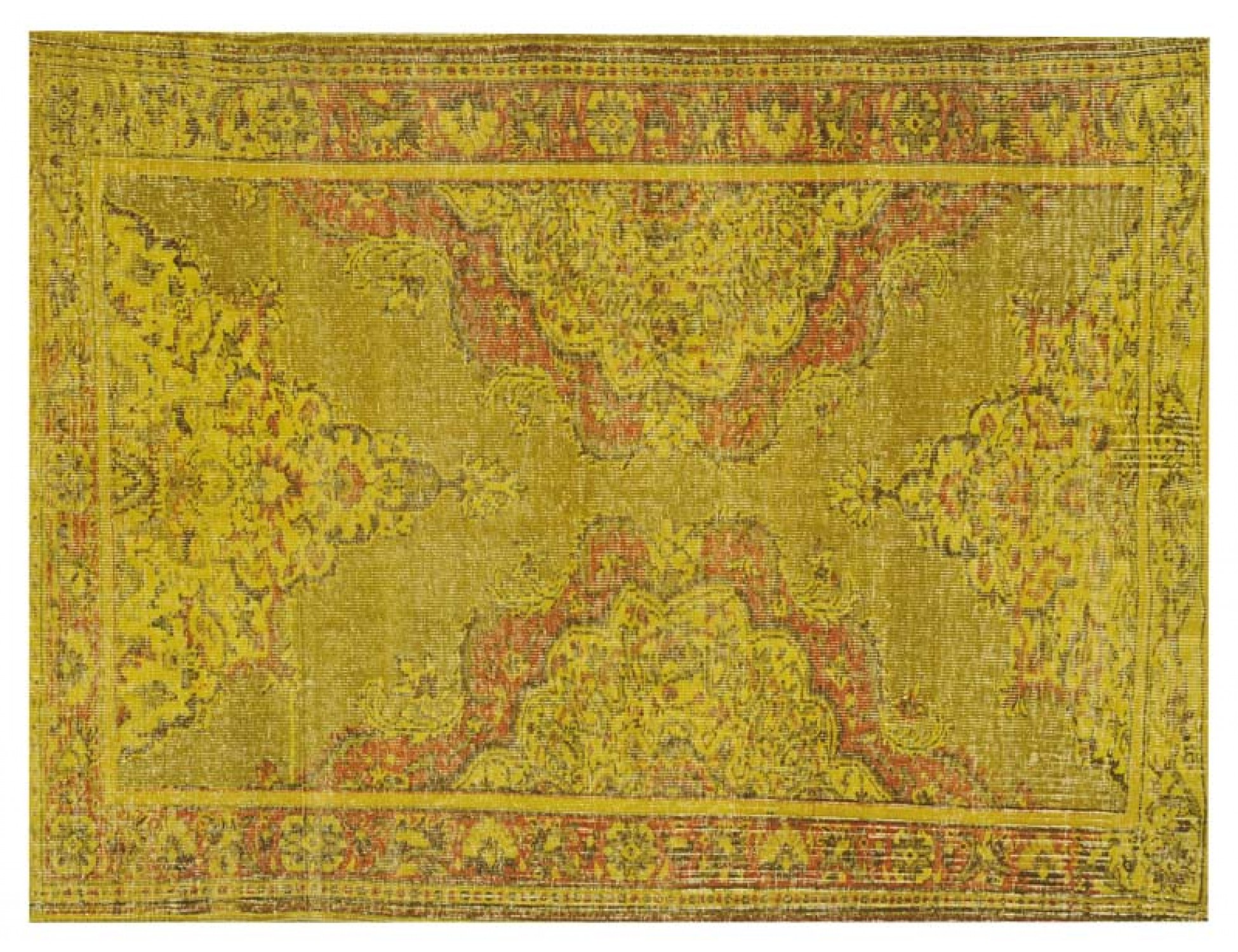 Tappeto Vintage  giallo <br/>280 x 212 cm
