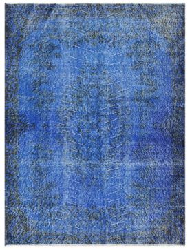  Vintage Tapis 213 X 114 bleu