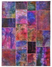 Multicolore Turco Tappeto Patchwork 239 x 173 cm - view 2