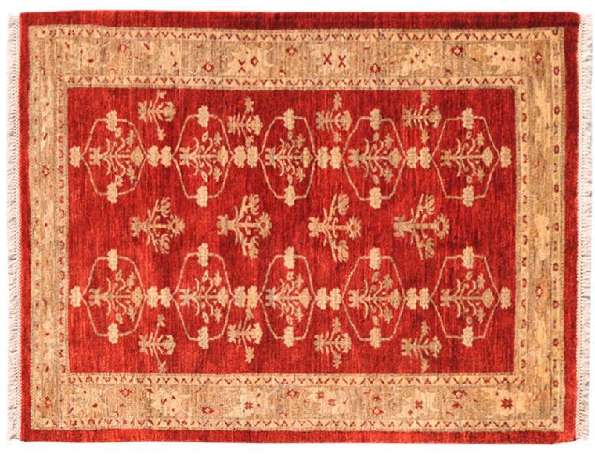 Alfombra Persa  rojo <br/>192 x 152 cm