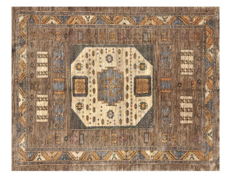 Brown Persia Persian Rug  192 x 149 cm
