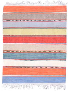 PERSIAN WOOL KILIMS 127 x 95 monivärinen