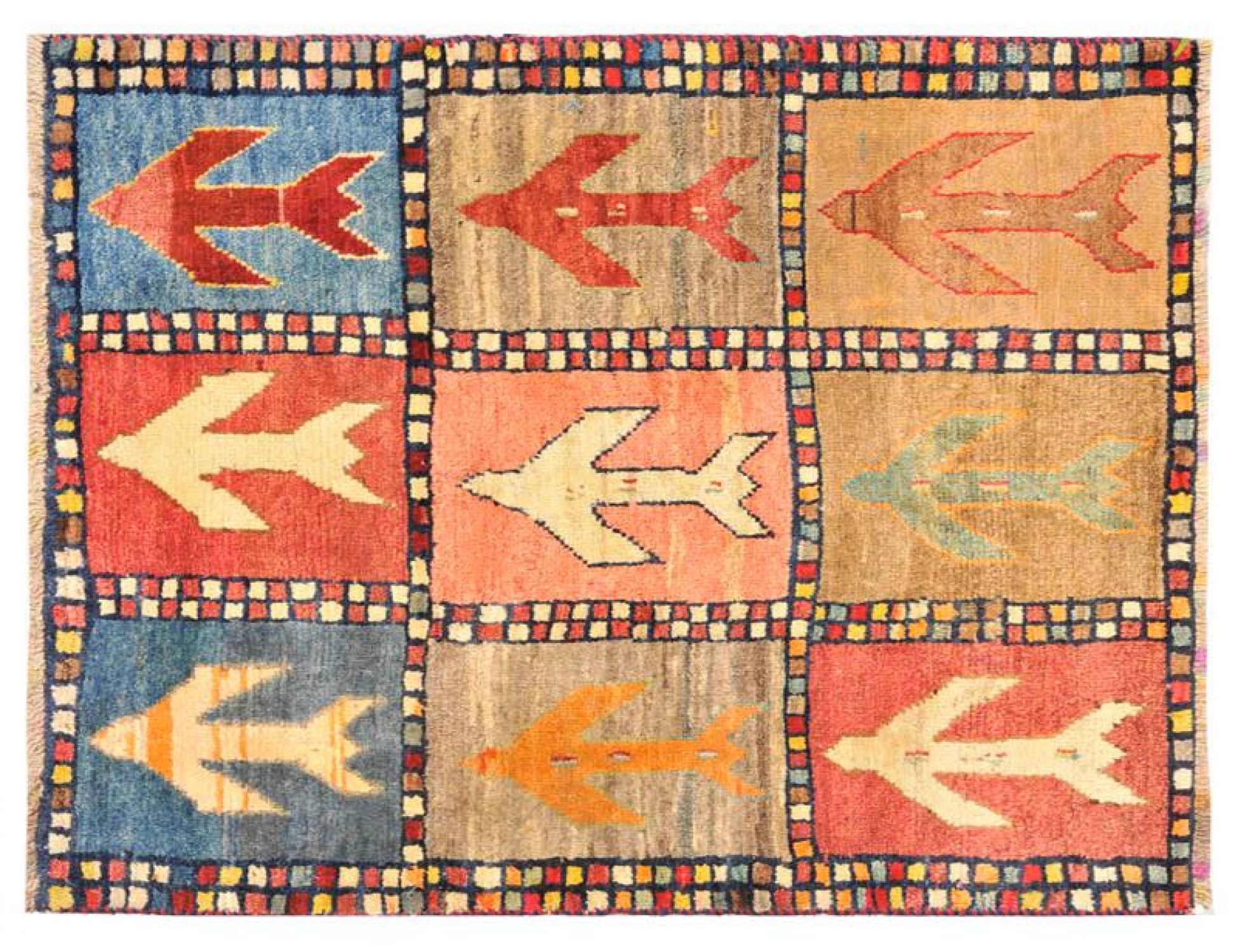 Gabbe persiano  multicolore <br/>130 x 94 cm