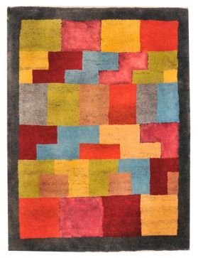 Persisk Gabbeh  multifarvet <br/>88 x 64 cm