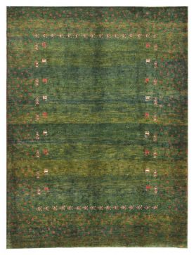 Persian Gabbeh  green  <br/>200 x 149 cm