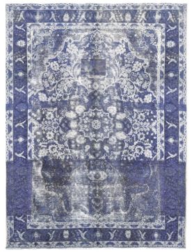Vintage Teppich 343 X 250 blau