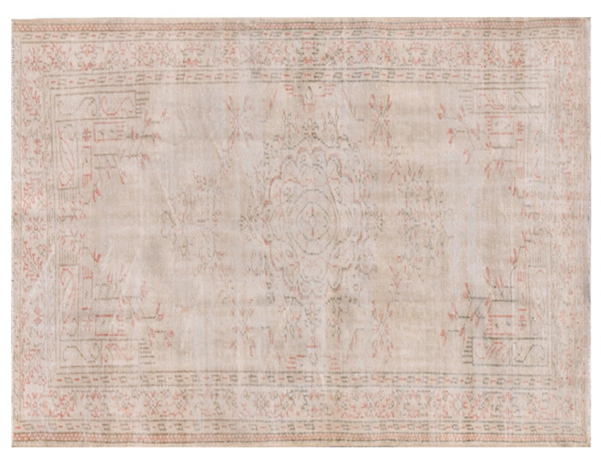 Tappeto Vintage  beige <br/>245 x 154 cm