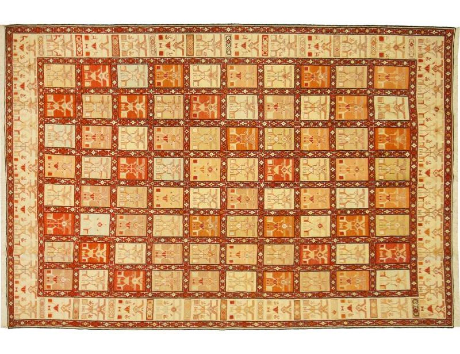Persian Silk Kilim   284 x 204 cm