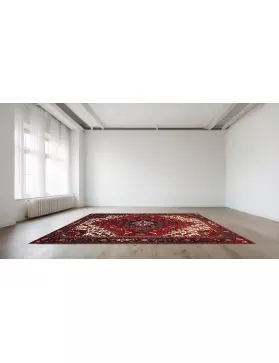 Heriz  rouge <br/>262 x 232 cm