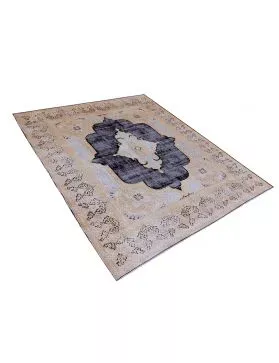 Retro Rug  blue <br/>364 x 275 cm