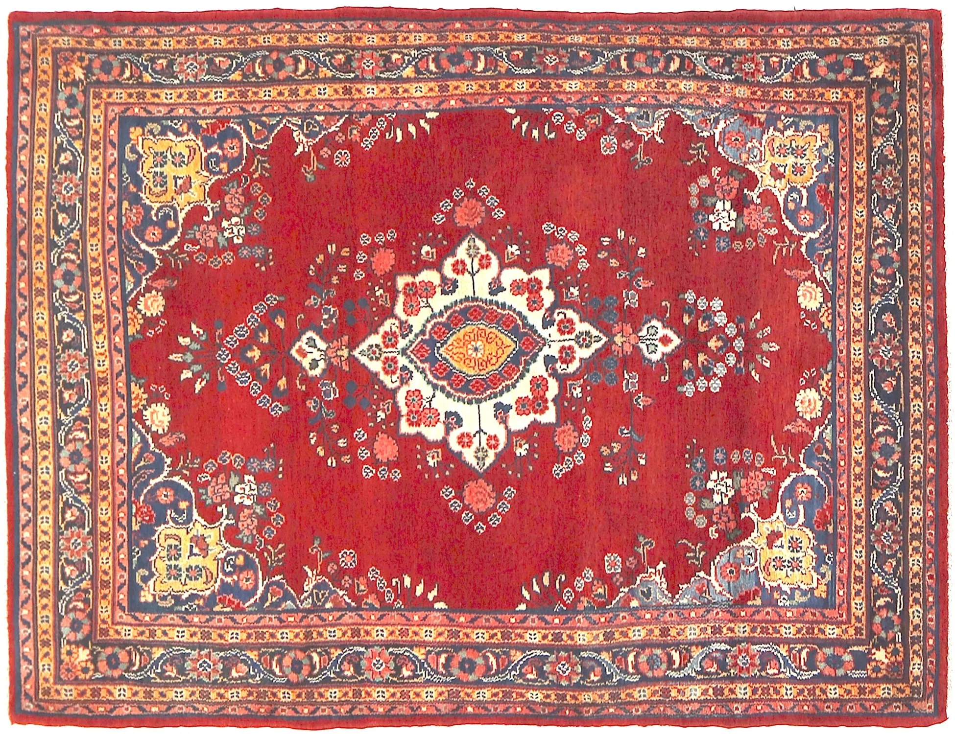 Hamadan  red   254 x 132 cm