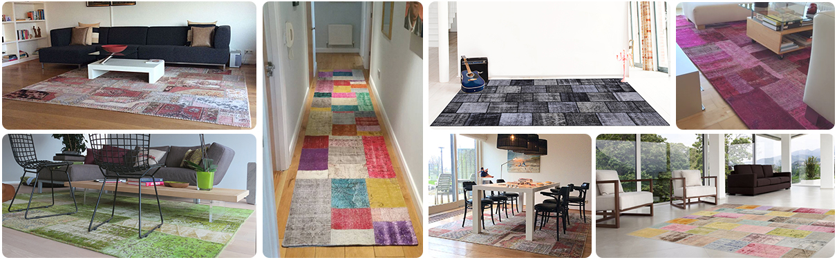 Patchwork Teppich